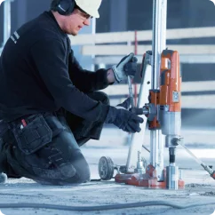 Бурение бетона