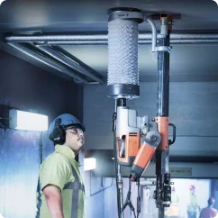 Бурение под вентиляцию