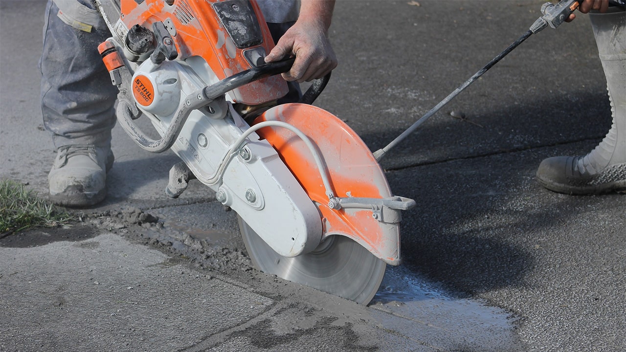 Алмазная резка асфальта